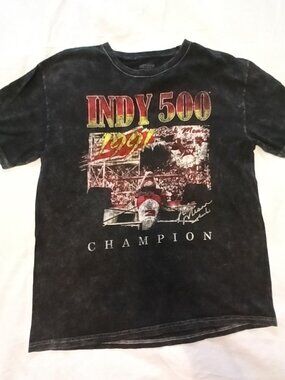 Indy 500 1991 Winner Tee Shirt, Size Large